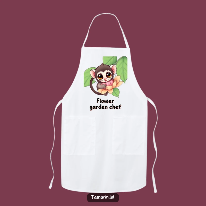 Funny Tamarin Flower Apron: Kitchen Explorer Fun, Practical and Funny Gift for Cooks