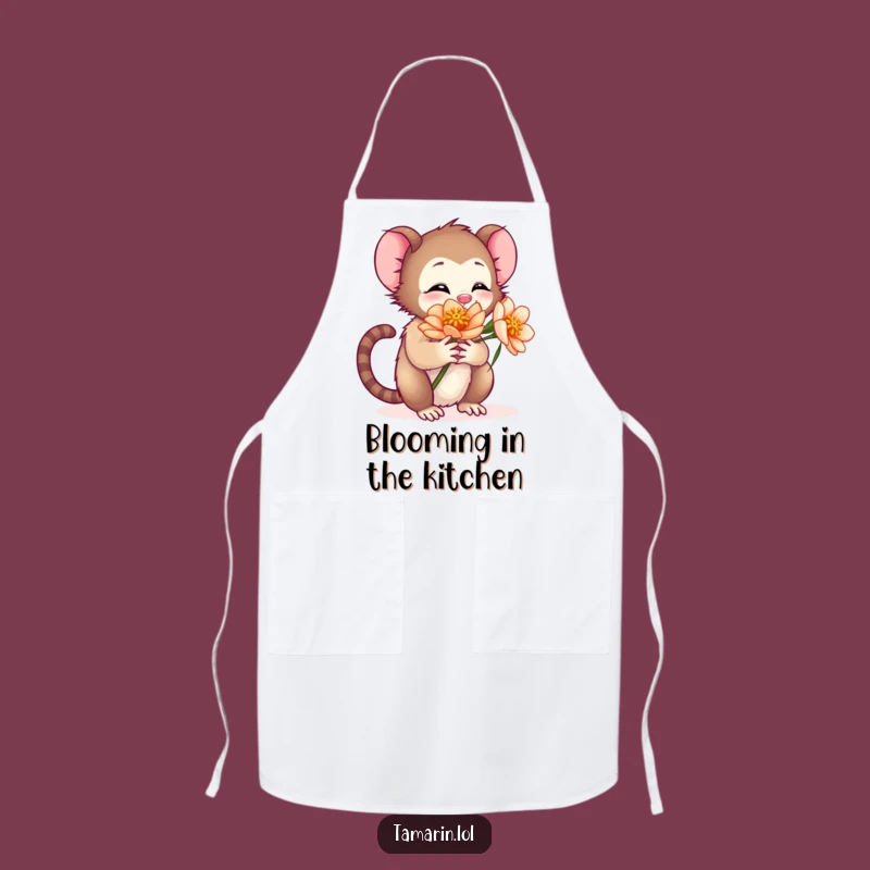 Funny Gardener's Tamarin Apron: Protect Clothes with Love - Hilarious Gift!