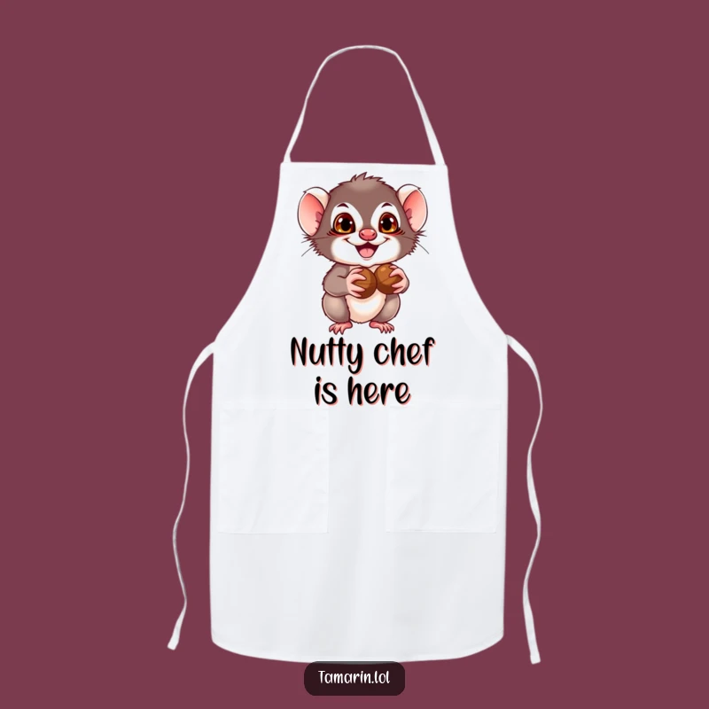 Funny Tamarin Grin Apron: Kitchen Mischief - Hilarious Gift for Prankster Cooks