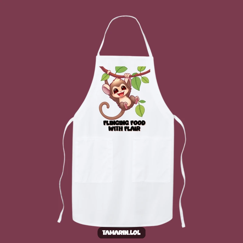 Funny Tamarin Swinging Apron: Wild Kitchen Fun, Great Gift