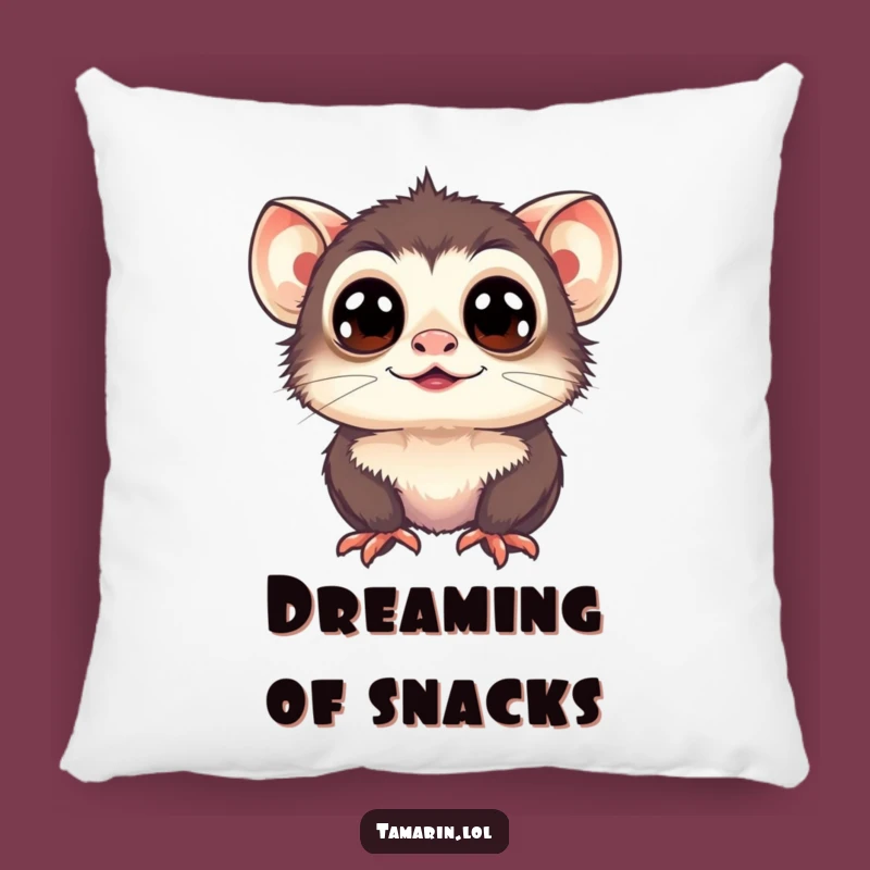 Funny Tamarin Wide Eyes Pillow: Cozy Joy Buddy - Soft & Hilarious Gift for Comfort