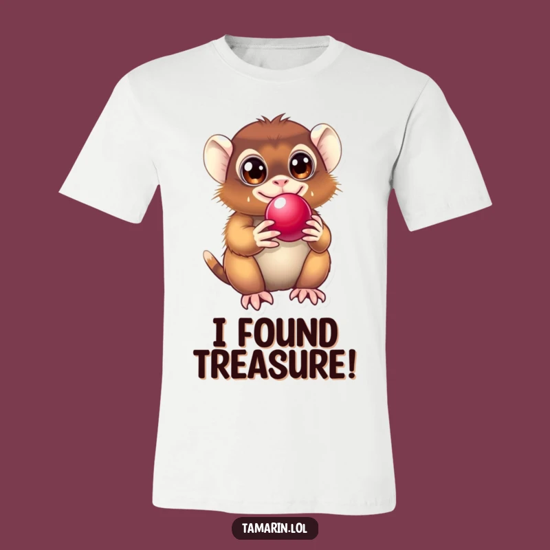 Funny Tamarin T-Shirt: Delightful Primate Berry Lover, Amazing Funny Gift Idea!