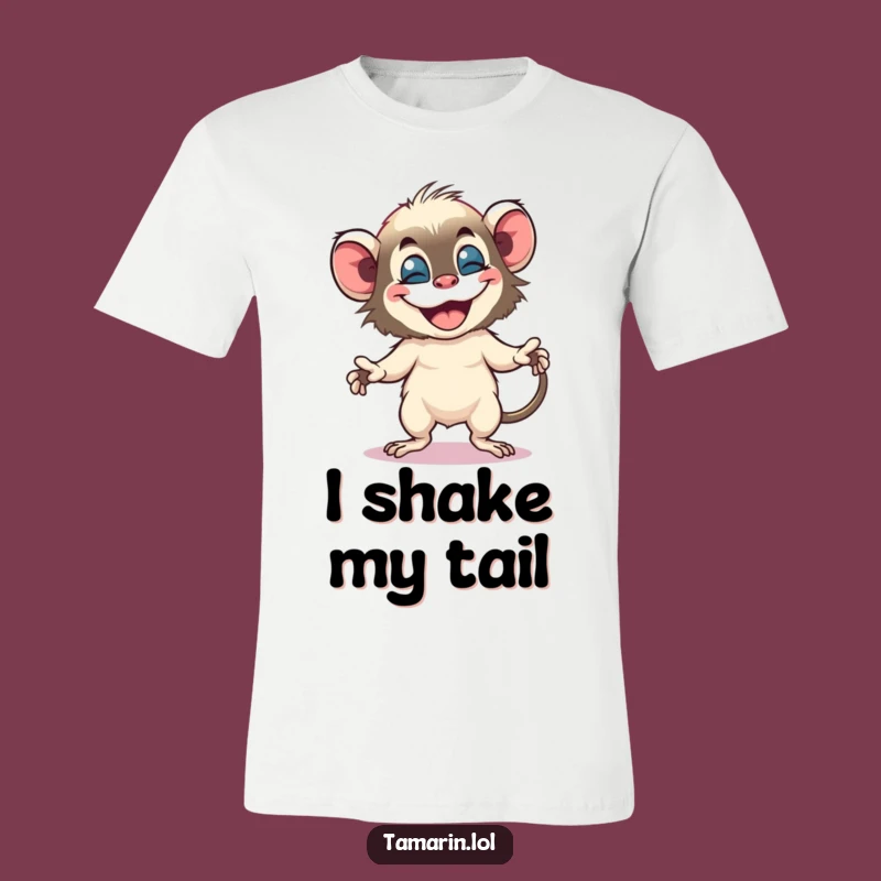 Funny Tamarin Dance T-Shirt: Primate Party & Hilarious Funny Gift